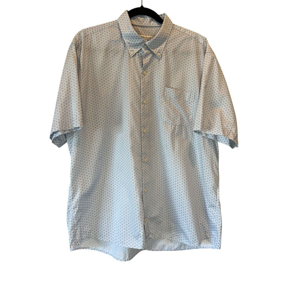 Peter Millar Men’s Button Down Shirt Sleeve Casual XL